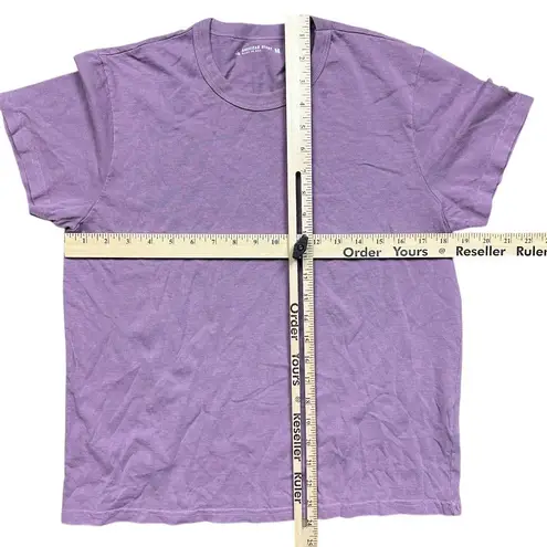 NWOT American Giant Women's Purple Vintage Crew Neck Tee M Short Sleeve Basic Size M