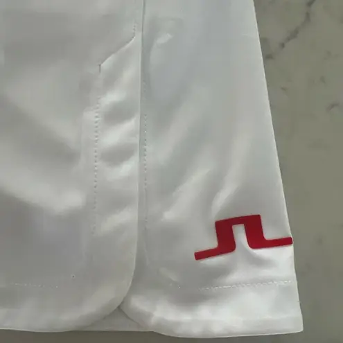 New J. Lindeberg Women's Gisele Golf Skirt White Large