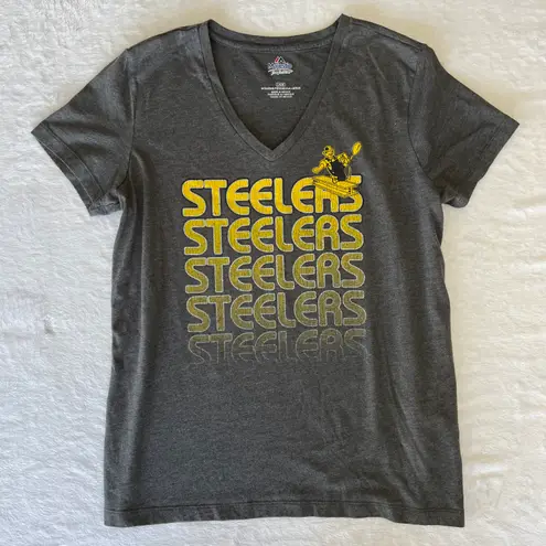 NFL Pittsburg Steelers Womens Short Sleeve Shirt Size Large