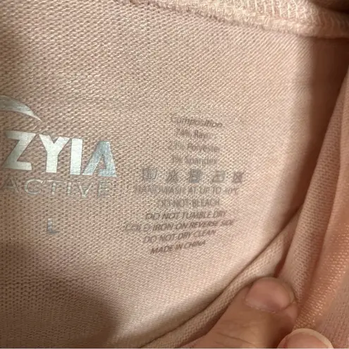 Zyia active boyfriend hoodie loungewear peach womens size small medium large XL