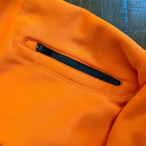 Russell Athletic RUSSEL ATHLETIC blaze orange hoodie, size M