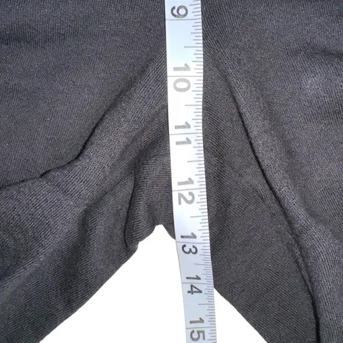 n:philanthropy NWT Coco Distressed Shorts Elastic Waist in Black Cat