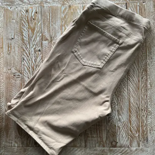Faded Glory 👖  Tan Jean Shorts XXL | Pull-On Stretchy Comfy Fit 👖 ~2X