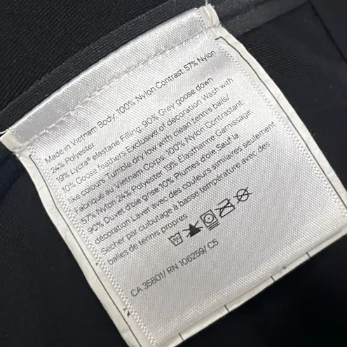 Lululemon • Black Down and Around Vest Goose Down