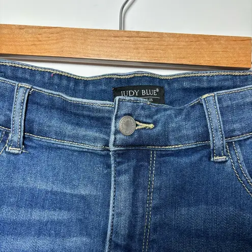 Judy Blue Judy Blue Tennessee Whiskey High Rise Tummy Control Washed Cuff Shorts Size 2XL