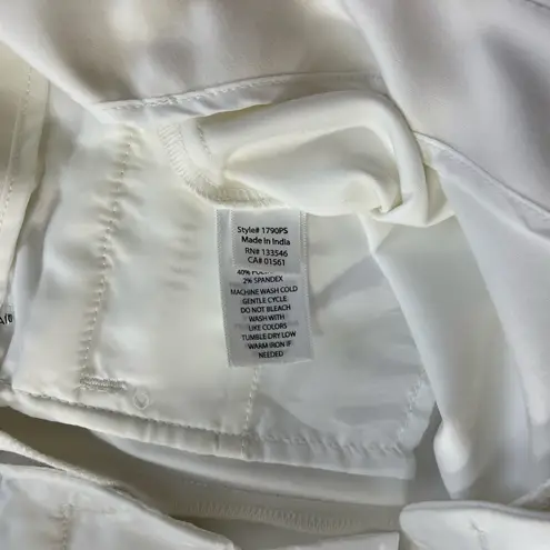 Ecru ✨ ✨ White Flare Leg Trousers ~ Size 2 🍄