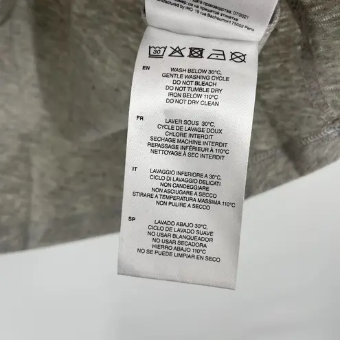 IRO NWT Tarika Sleeveless Crewneck Top Padded Shoulder Size XS Organic Cotton