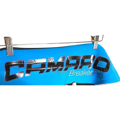 Camaro Breaker Wetsuit – Black/Purple/Turquoise – Size 40 (Medium) – GUC Blue