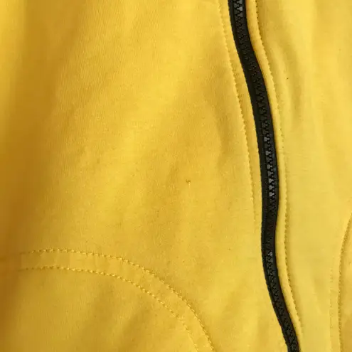 Ralph Lauren CLOSET ESSENTIAL YELLOW/BLACK  ZIP UP SWEATSHIRT TOP