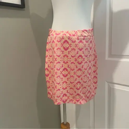 Stella Parker Collection UPF 50 Pull On Tennis Golf Activewear Skort Pink Medium