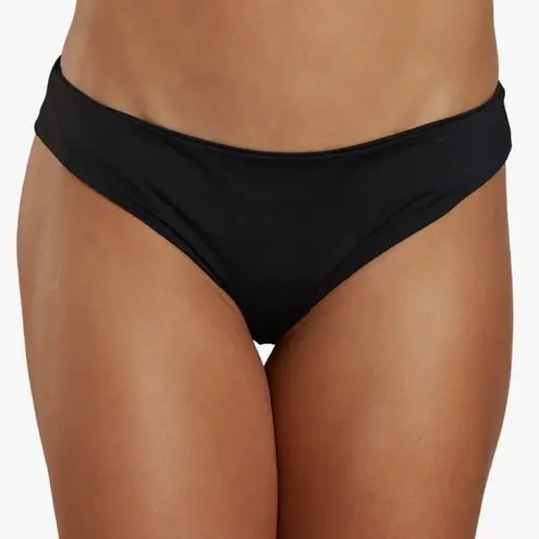prAna NWT Gemma Reversible Bikini Bottom Solid Black Size XS