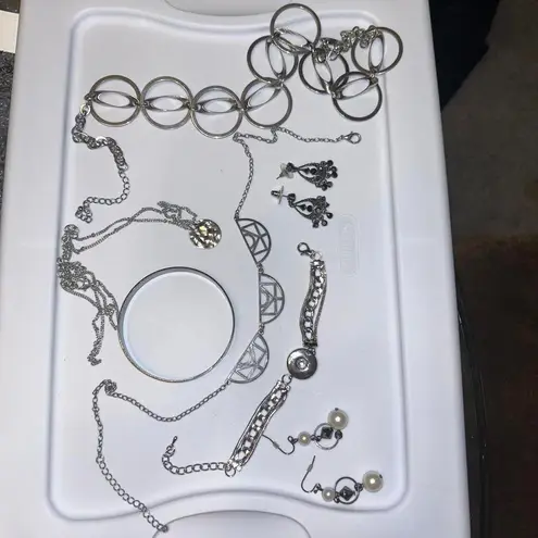 Silver Jewelry Bundle