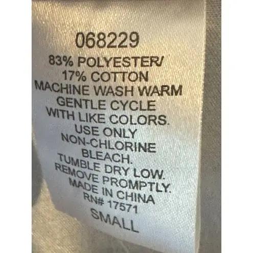 Jenny Buchanon Intimates Pajama Set Small Blue Button Shirt Pull On Pant NEW