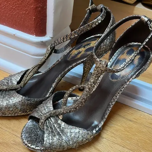 Roberto Cavalli STUNNING SNAKE HEELS