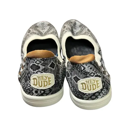 Hey Dude Women's Savannah Slip-on Boho Festival Cream Size 6