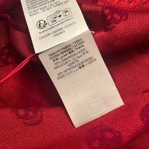 Alexander McQueen Alexander McQueenSkull-jacquard wool-blend scarf