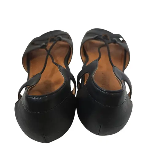 L'Amour Des Pieds Darron Black Leather Women's Sandals 8.5