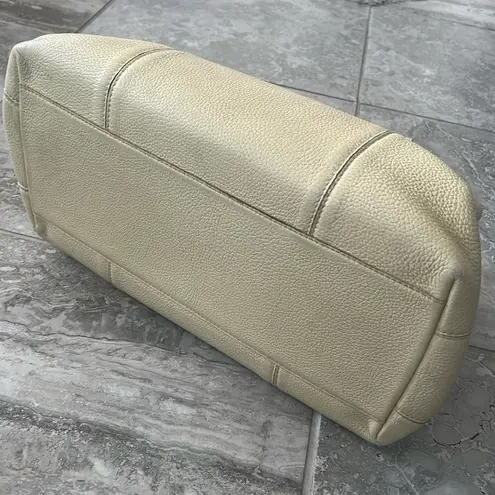 Bottega Veneta Roma Triple-Compartment Pebbled Leather Tote Bag, Retail $3,450