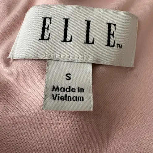 Elle Pink Sleeveless Bow Wide Leg Jumpsuit Size S