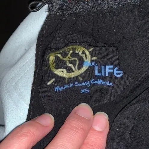 Planet Blue EUC Blu Life printed lurex mini dress