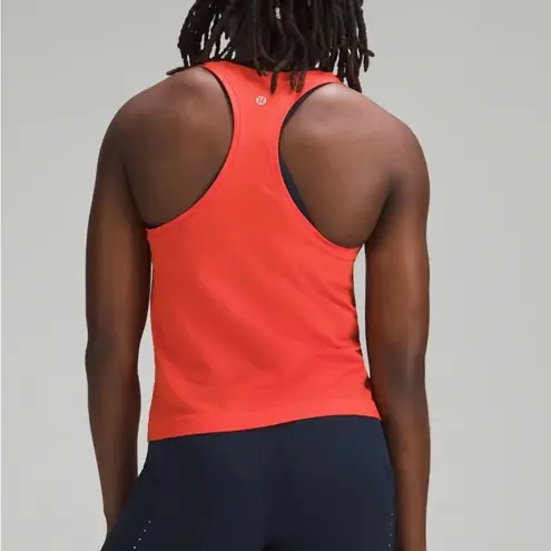 Lululemon NWT  Swiftly Tech Racerback Tank Top 2.0 Race Size 12 Solar Orange