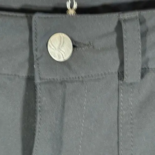 Spyder Convertible Pants Shorts Woman's Small Black Nylon Gorpcore Outdoor