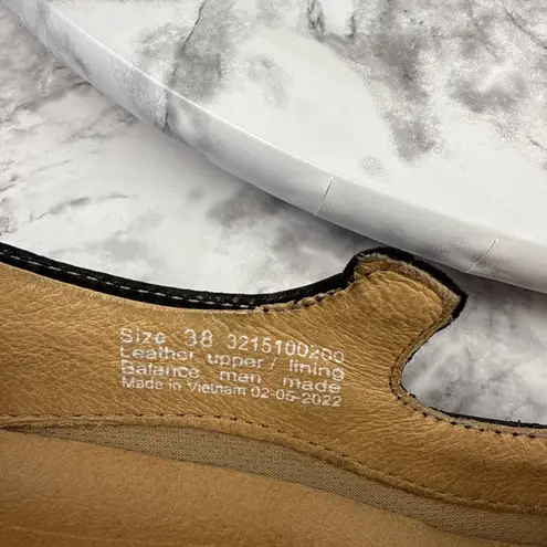 Dansko Callista Burnished Nubuck Leather Mary Jane Shoes Size 38 US 8 Minimal