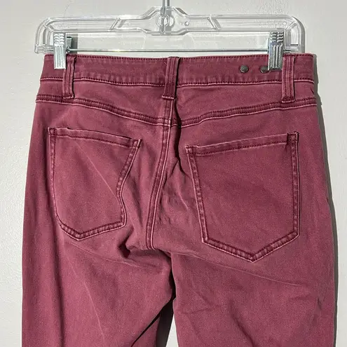 CAbi  Mauve Skinny Mid Rise Jeans Women's size 4