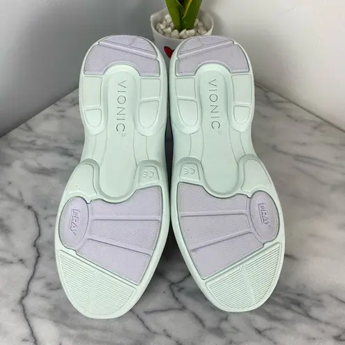 Vionic NEW Grey Mesh Olessa Trainers Sneaker Shoes Size 6.5 Comfort Orthopedic