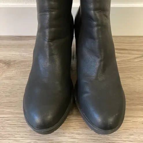 Matt & Nat Montroyal Vegan Leather Chunky Boot EU Size 41 Black