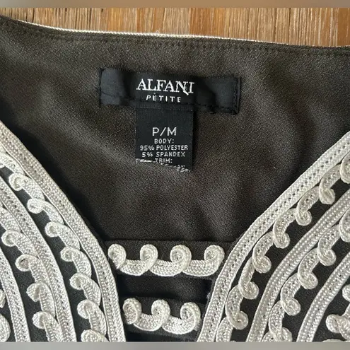 Alfani  Ricrac-Embroidered Dress