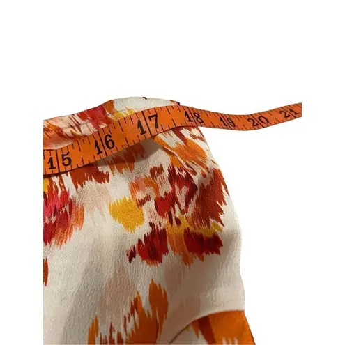 Strapless Floral Mini Sun Dress Flower Beach Coverup Tube Top Coastal Travel Vac Blue Size M