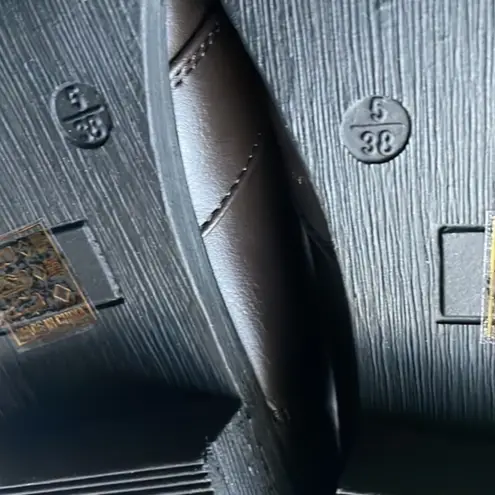 Dottie boot brown side zipper combat lace up round toe low heel boot Sz 7