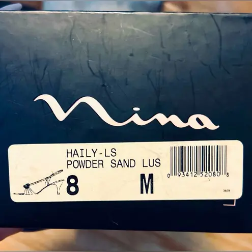 Nina “Haily” Satin Open-Toe Dress Shoes