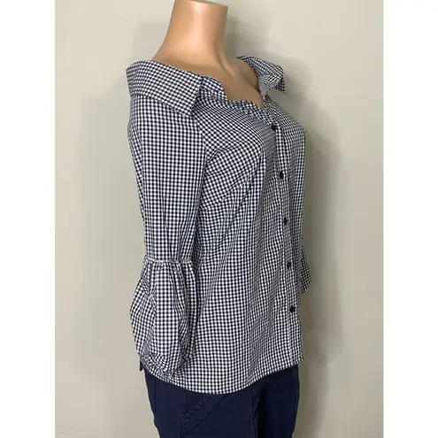 New. BAILEY 44 Gingham top.