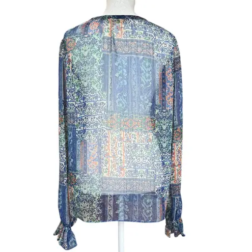 Ramy Brook Ariel Sheer Blouse Sz S