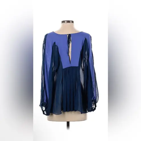 See By Chloe See by Chloé Silk Colorblock Blouse