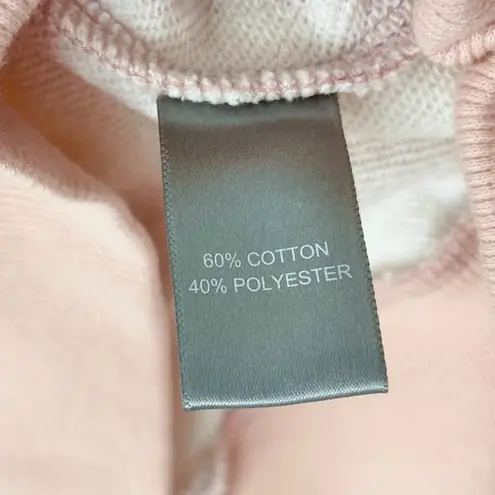 Marled Reunited Clothing New Marled Tie Dye Ruffle Trim Sweatshirt Long Sleeve Crewneck Pullover Pink