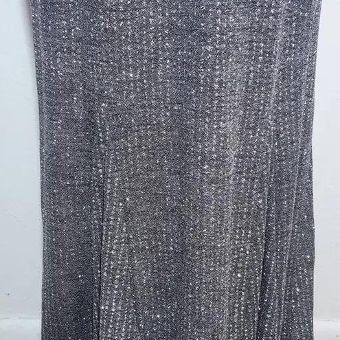 Scott McClintock Gray and Silver Formal Dress Size 10 Wedding Guest Dress