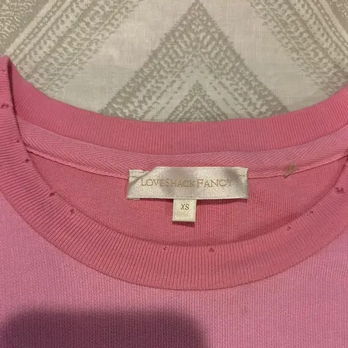 Love Shack Fancy  Women’s Grier Pullover Sweatshirt - Size XS thumbnail 3