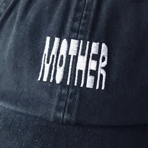 MOTHER Hats Off Metallic Embroidered Hat, NWT Black