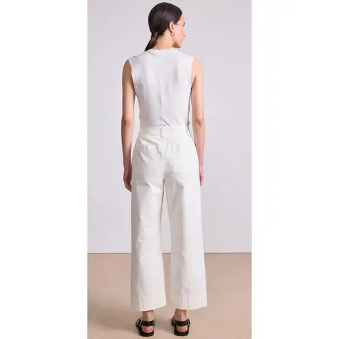 Apiece Apart Classic Merida Wide Leg Pants Orange/Red Size 2