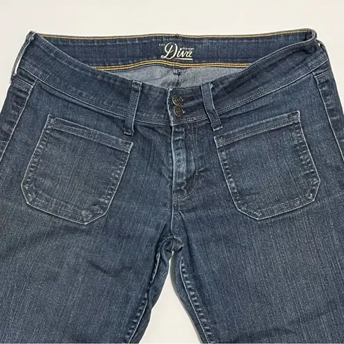 Old Navy  The Diva Denim Capri Length Blue Jeans Size 8