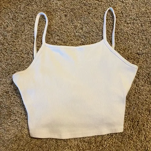 Bozzolo White strapy back tank top