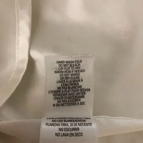 T Tahari Dress A Line Eyelet Embroidered Sleeveless Scoop Neck White 10