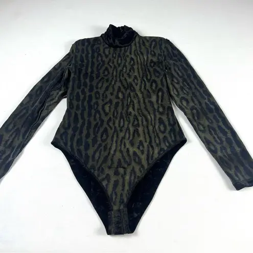 Vintage 90’s ESCADA Textured Long Sleeve Bodysuit Black