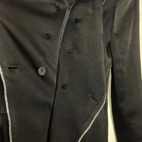 Veronica Beard Dickey Jacket with Crystal Trim in Black Size 6