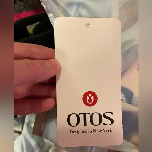 NWT OTOS *matching set* leggings and sports bra sz L Blue Size L