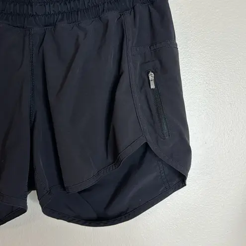 Lululemon ladies black athletic hotty hot shorts size 8