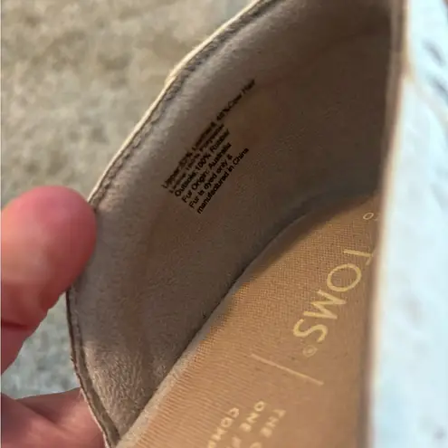 Toms  Leather & Cow Hair Pointy Toe Flats